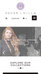 Mobile Screenshot of hacksandhills.com